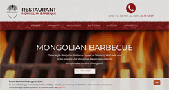 Desktop Screenshot of mongolian-bbq.dk